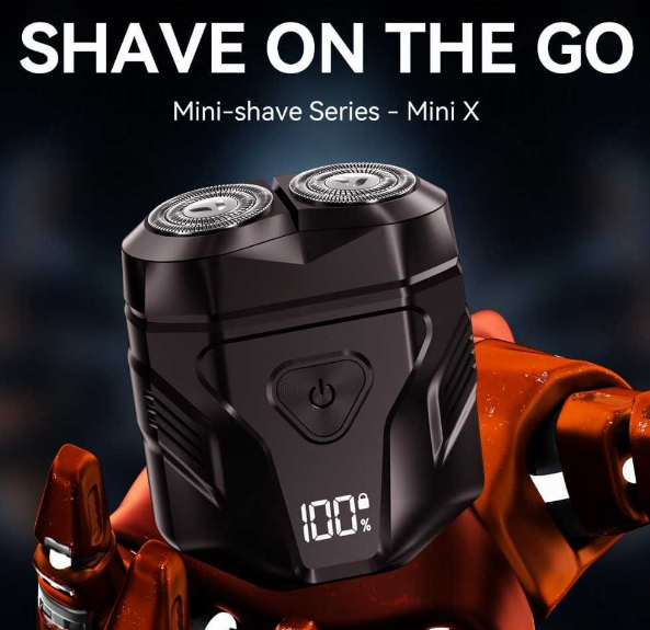 Waterproof Rechargeable Portable Shaver with Multi-Functional Display :70 AED